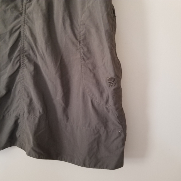 Mountain Hardwear Hiker Skirt Outdoor Wear Nylon Mini Length Size 6 - Picture 7 of 9